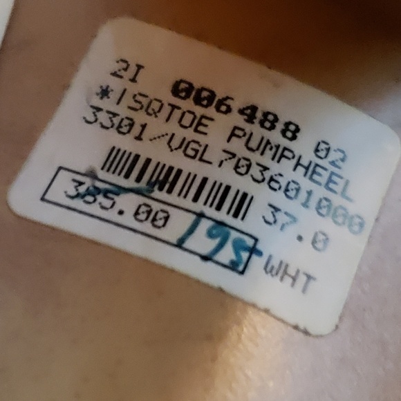 Aurh. Dior heels in white - Picture 6 of 6